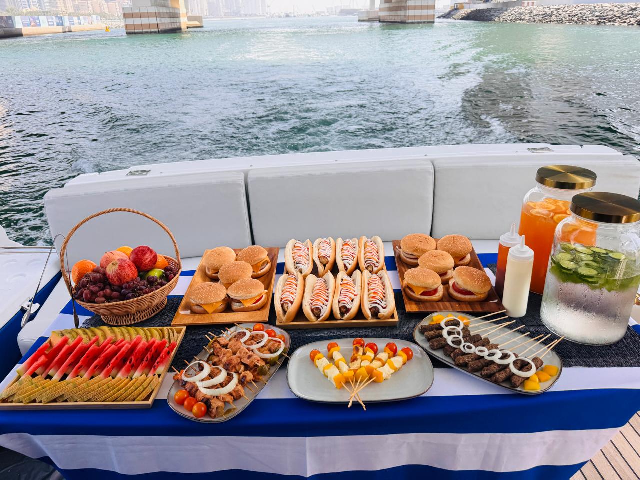 Dubai Ride & Slide Shared Yacht Cruise – 3h Watersports & BBQ