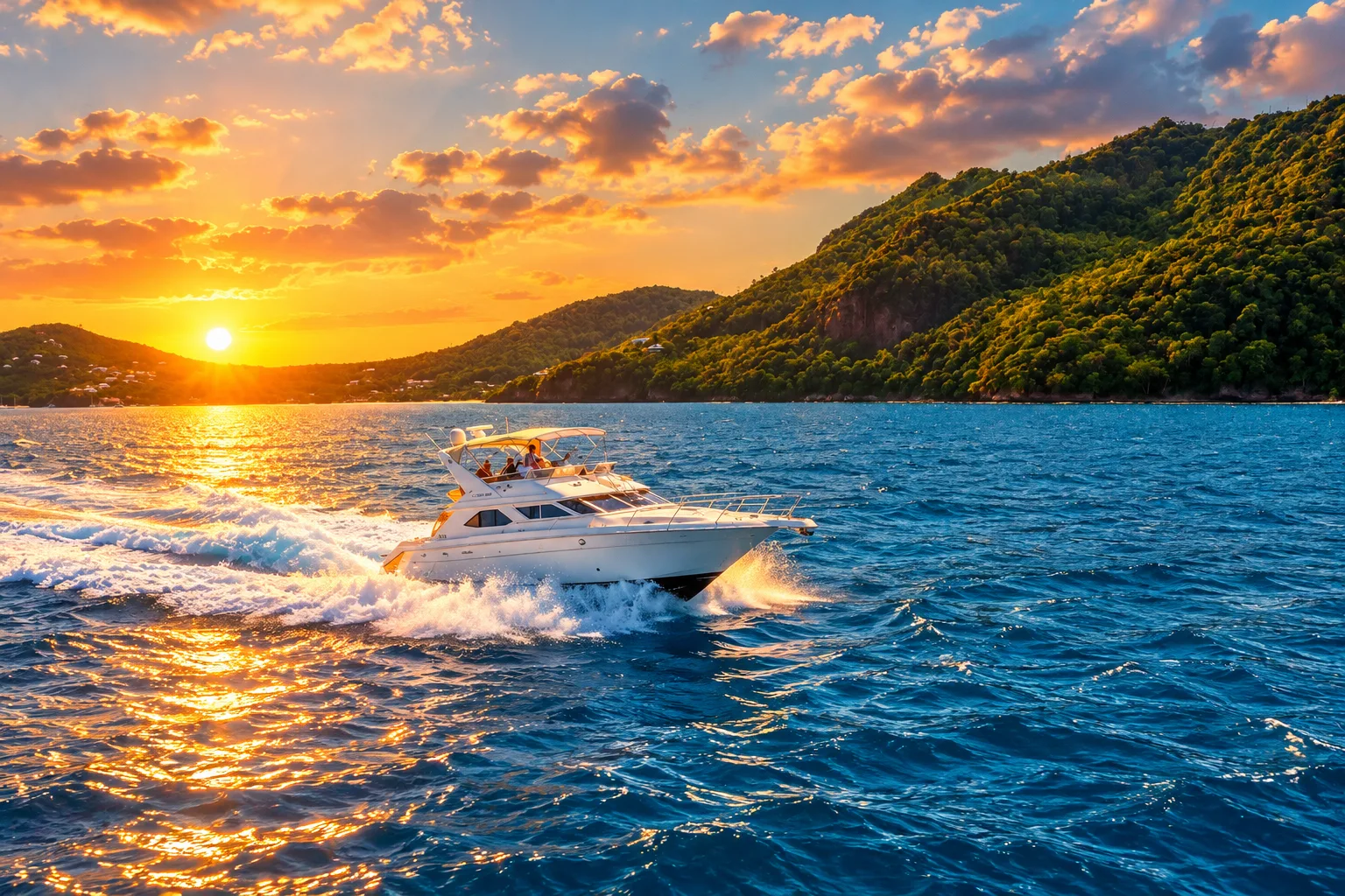 Bequia Private Sunset Cruise