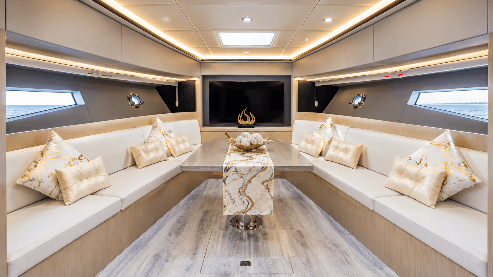 Private 52ft Yacht Charter Dubai – Dubai Marina Cruise, 15 Guests