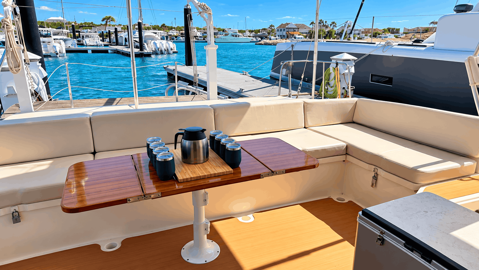 Turks and Caicos Yacht Rental — Private 41ft Sailing Catamaran