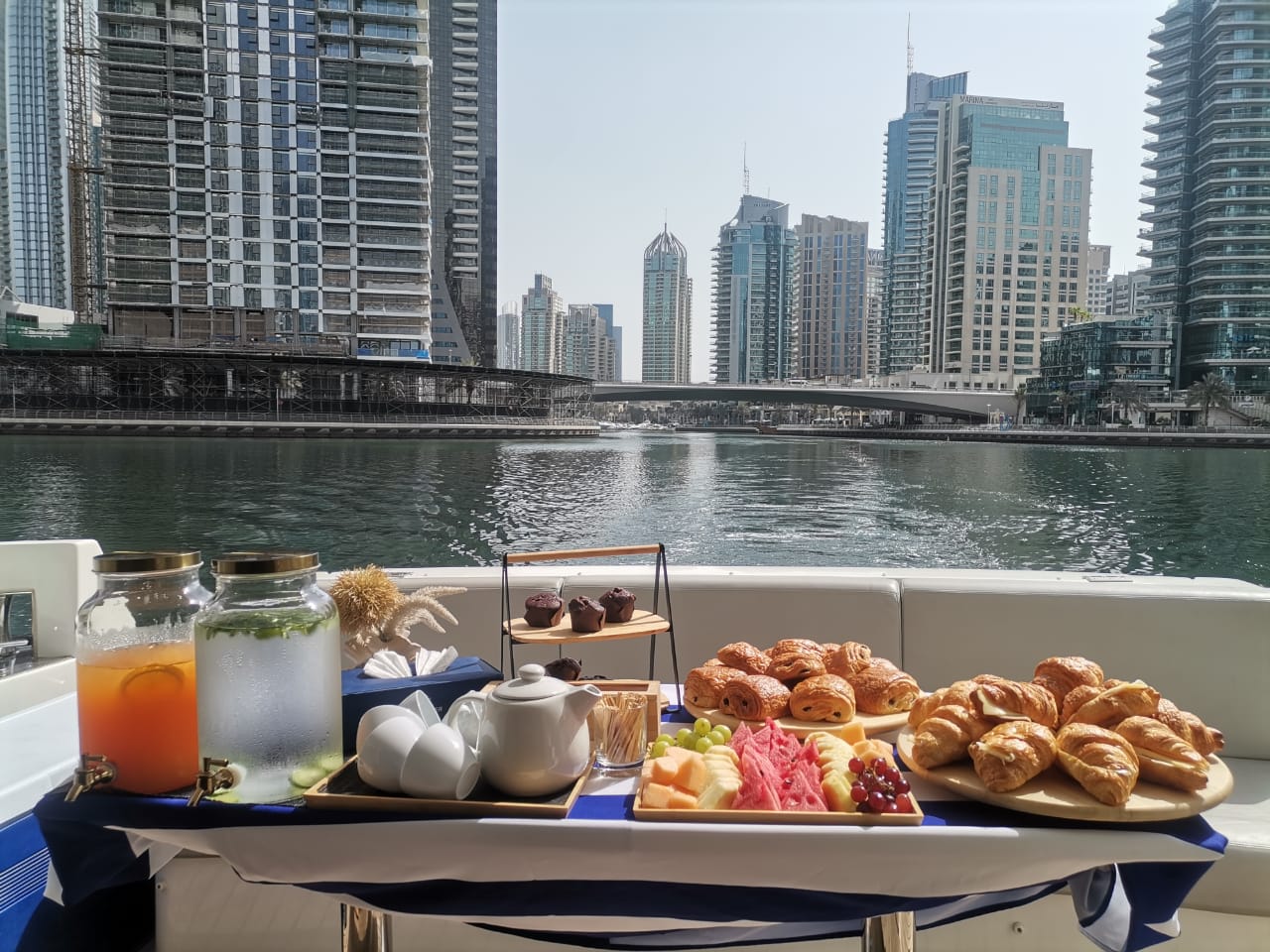 Dubai Ride & Slide Shared Yacht Cruise – 3h Watersports & BBQ