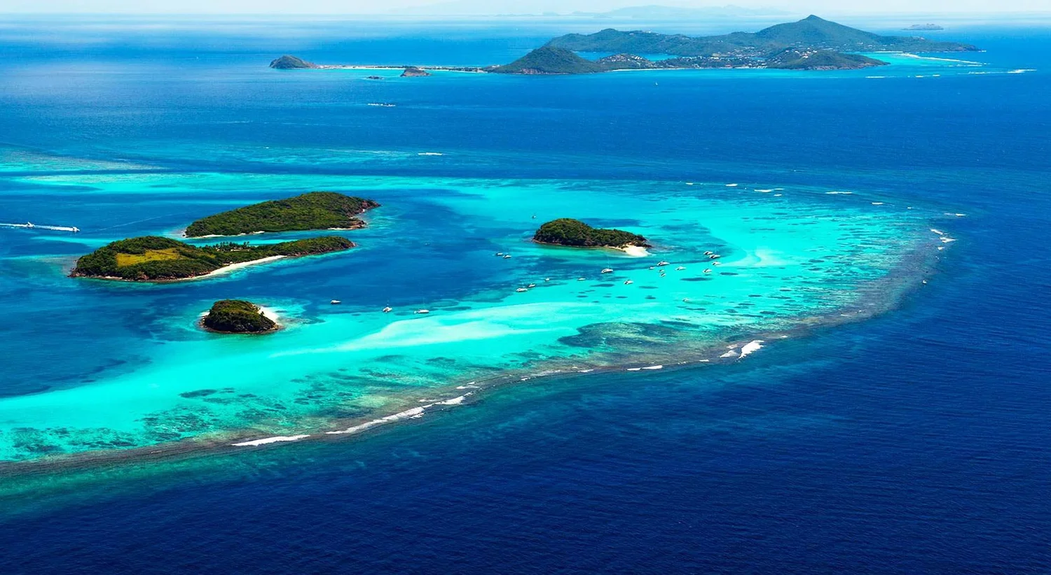 Tobago Cays Private Boat Day Trip from Bequia
