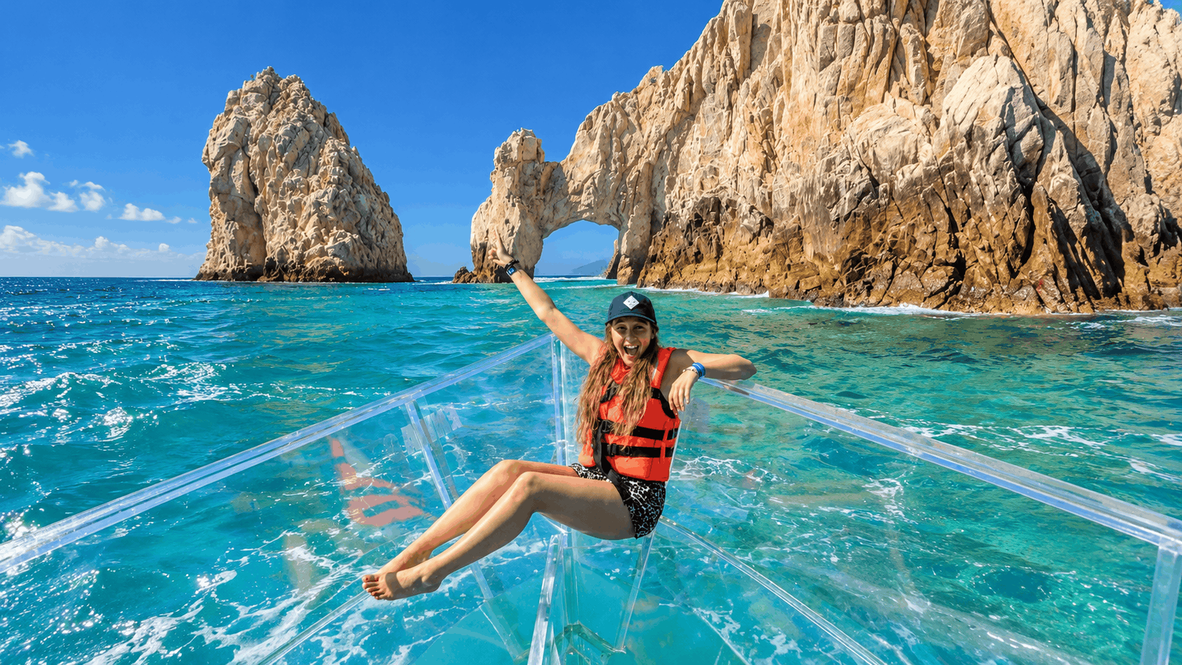 Cabo San Lucas Clear Boat Tour to the Arch