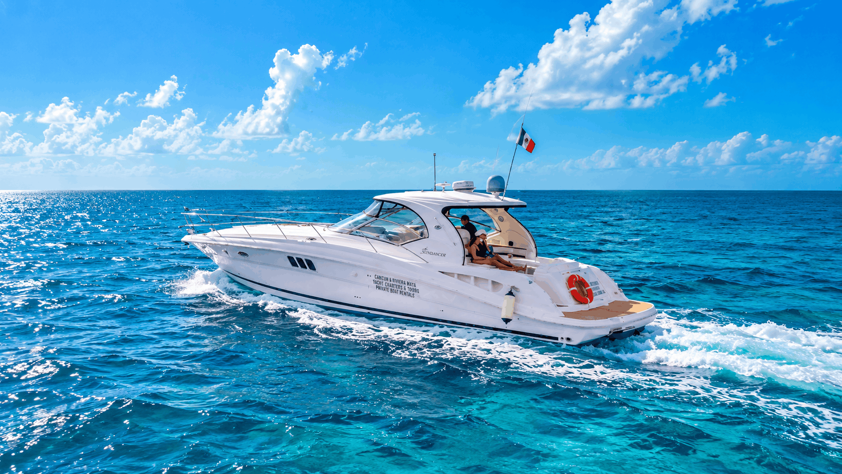 Cozumel Private Yacht Charter — Up to 14 Guests