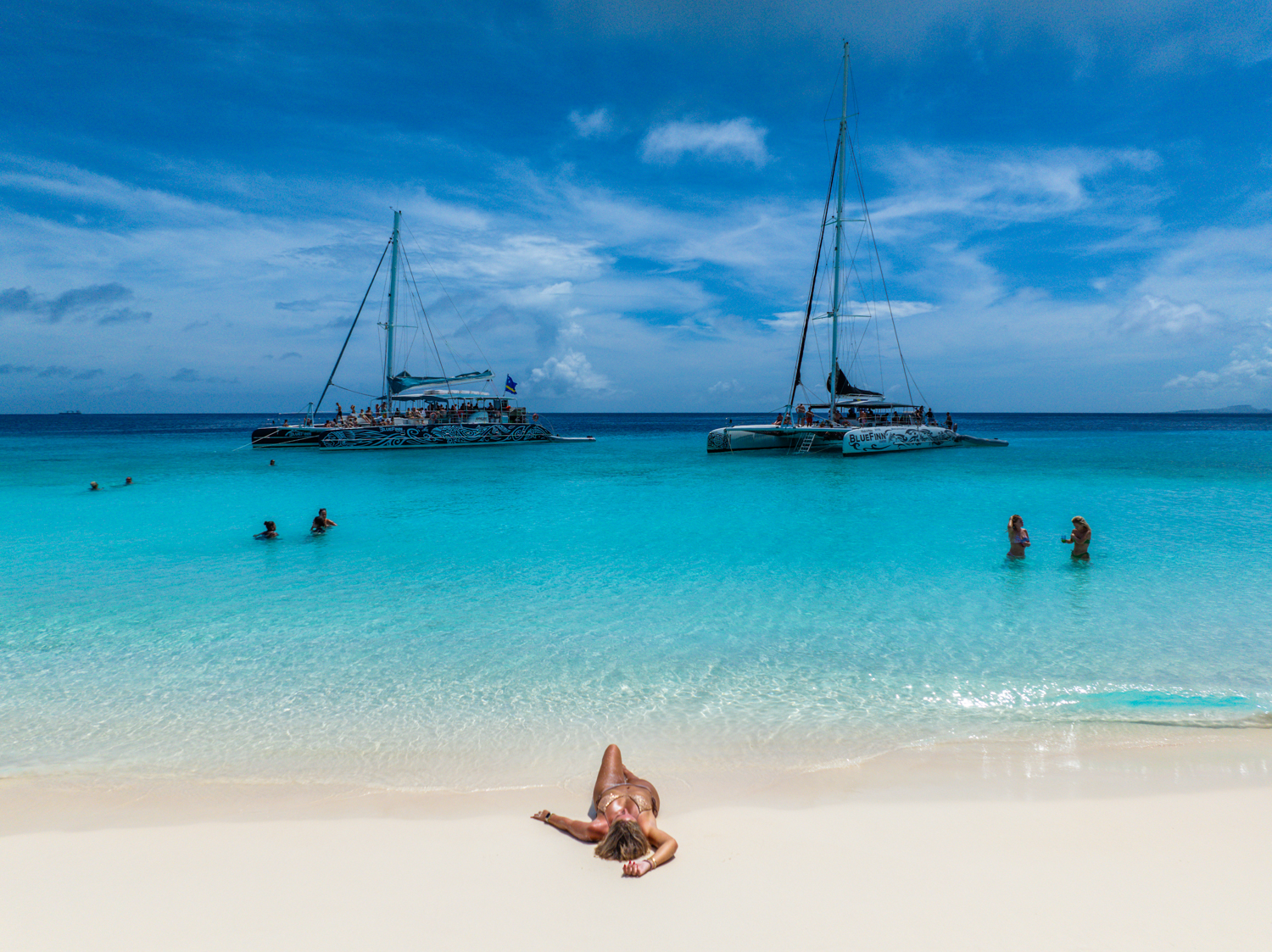 Arrival at Klein Curaçao