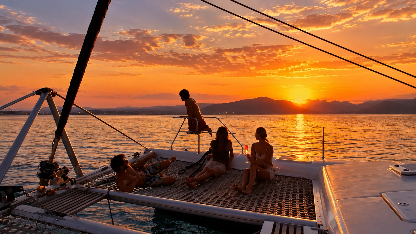 Private Catamaran Charter Mauritius: Ile aux Cerfs, Your Group Only