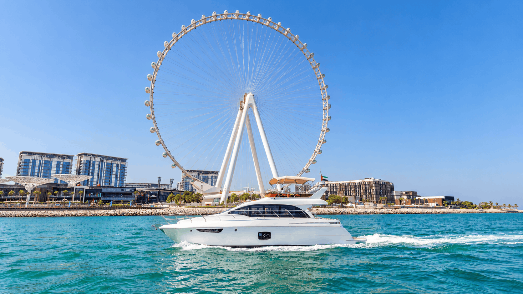 Private 52ft Yacht Charter Dubai – Dubai Marina Cruise, 15 Guests