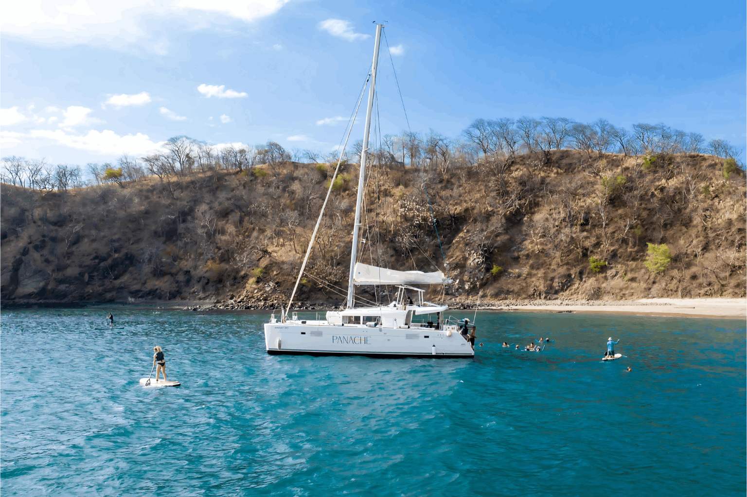 Shared Catamaran – Playa Flamingo – Morning