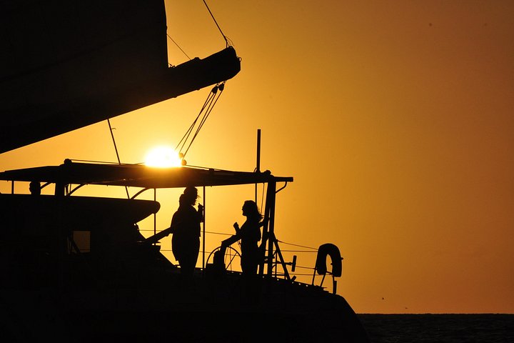 Evening at anchor