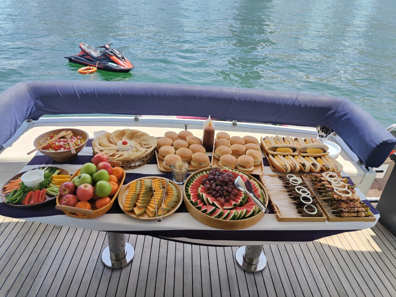 Dubai Ride & Slide Shared Yacht Cruise – 3h Watersports & BBQ