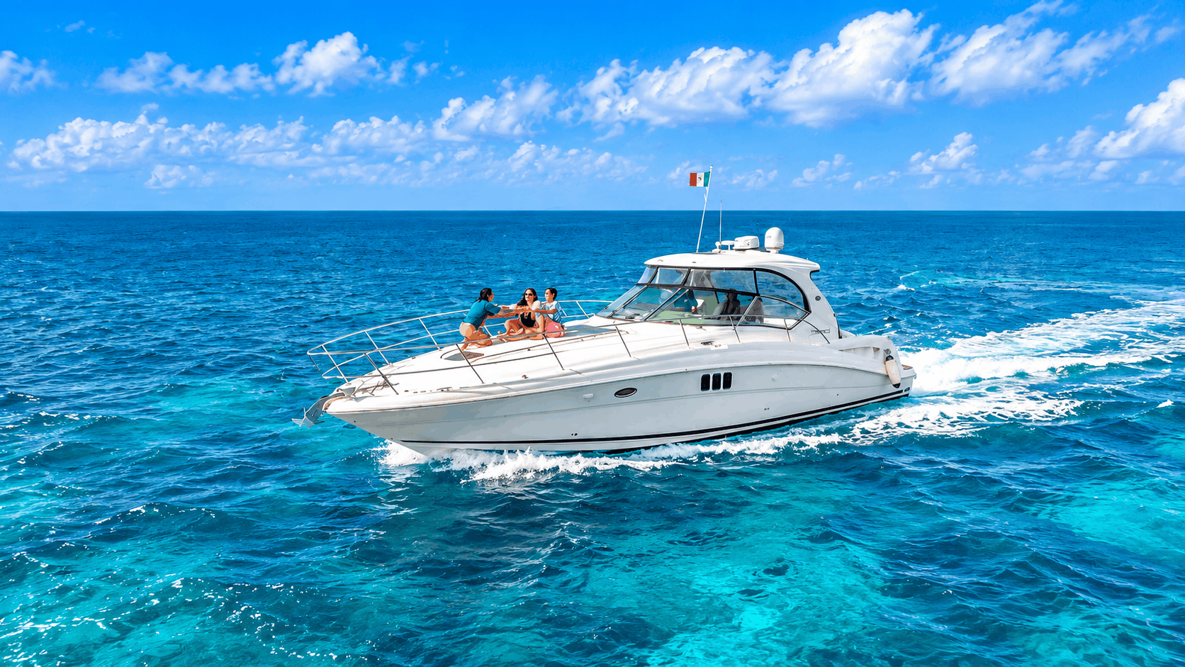 Cozumel Private Yacht Charter — Up to 14 Guests