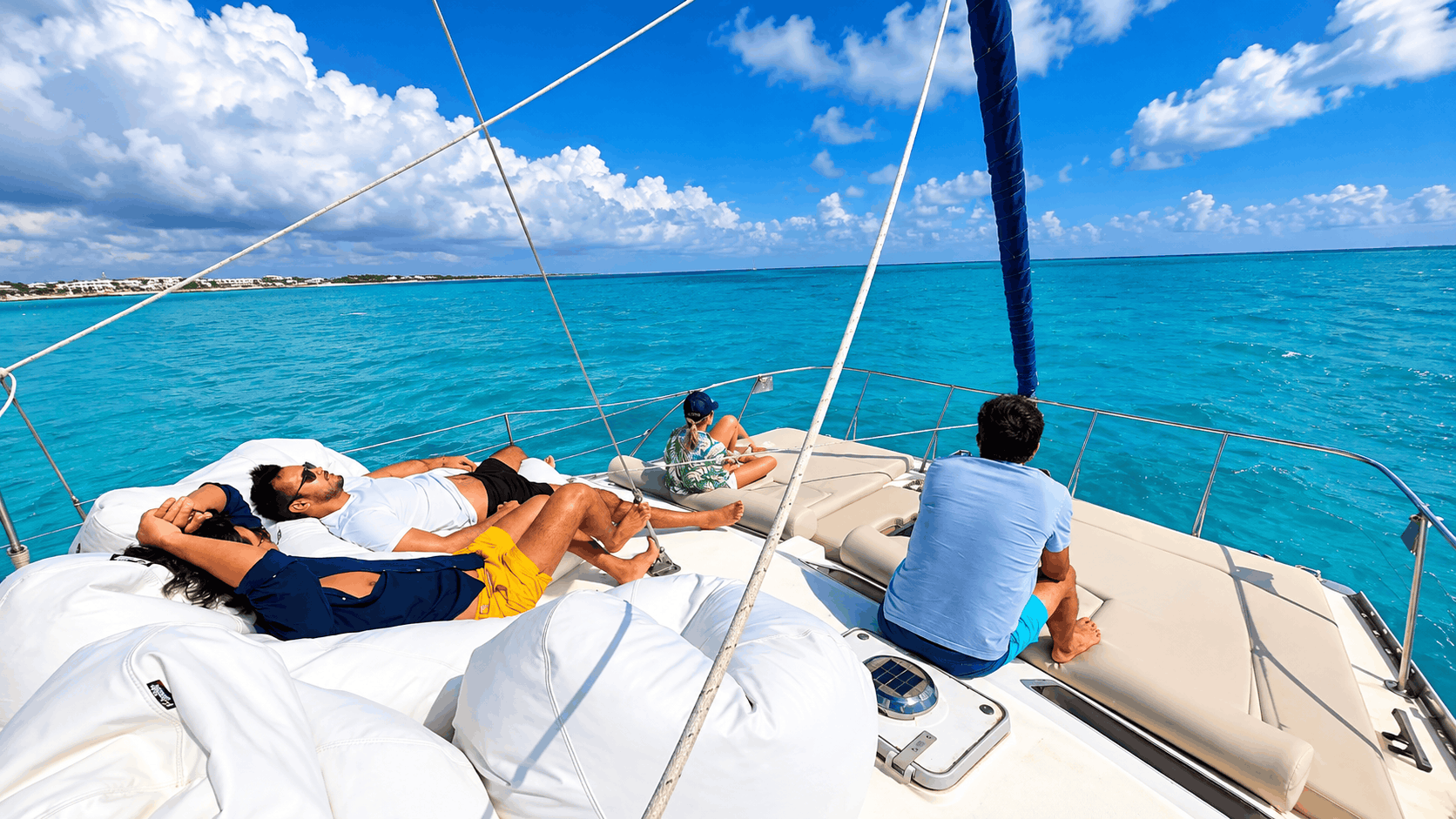Turks and Caicos Yacht Rental — Private 41ft Sailing Catamaran