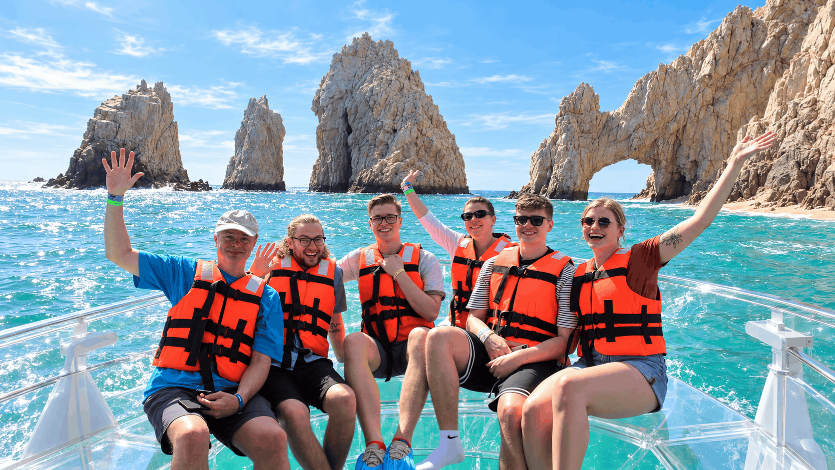 Cabo San Lucas Clear Boat Tour to the Arch