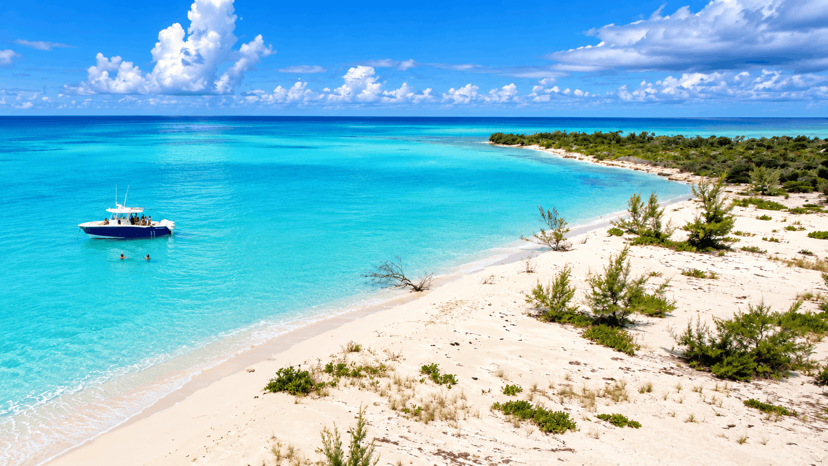 Turks and Caicos Private Fishing Charter & Island Adventure