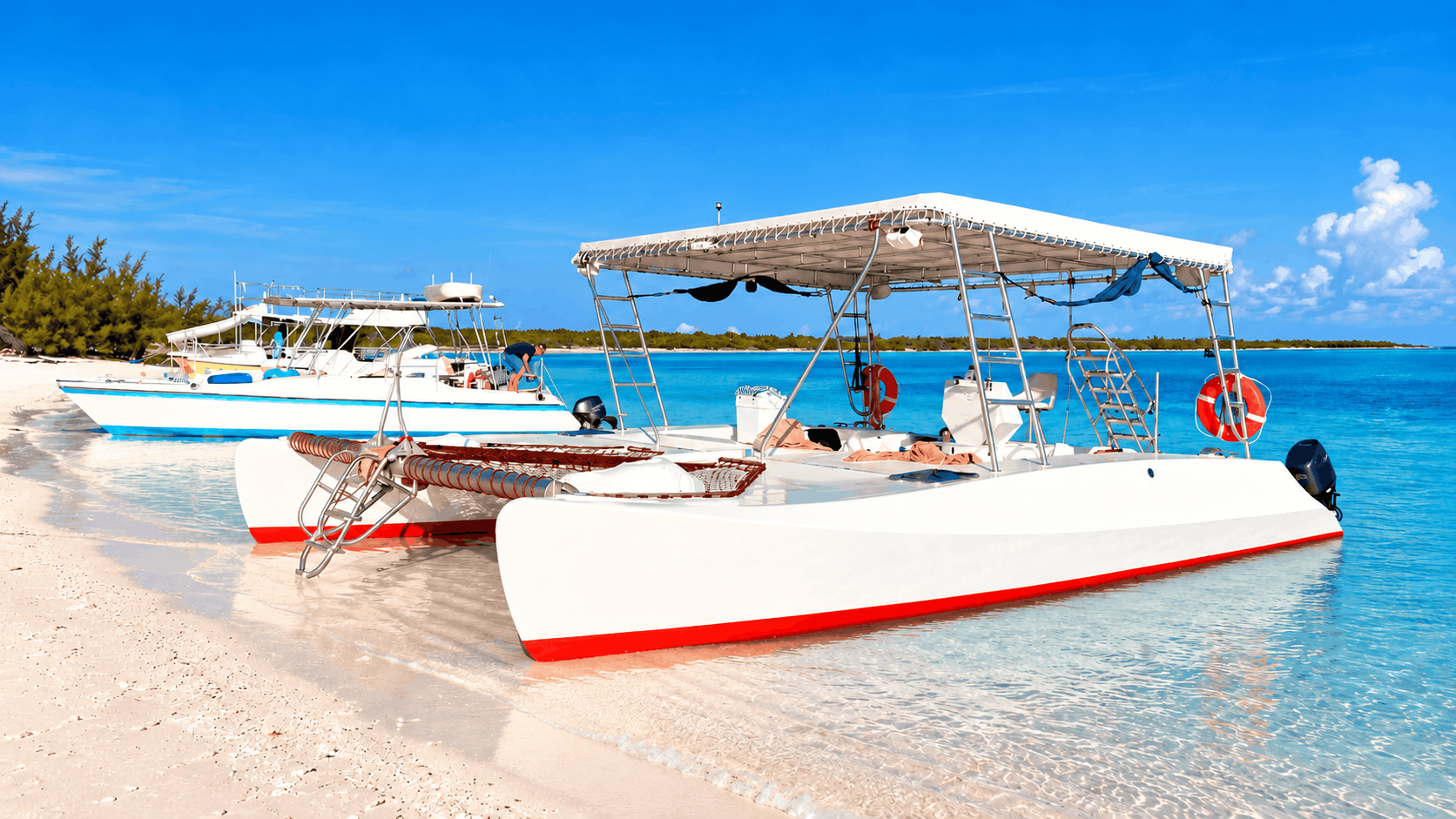 Turks and Caicos Boat Charter for Groups — Up to 13 Guests