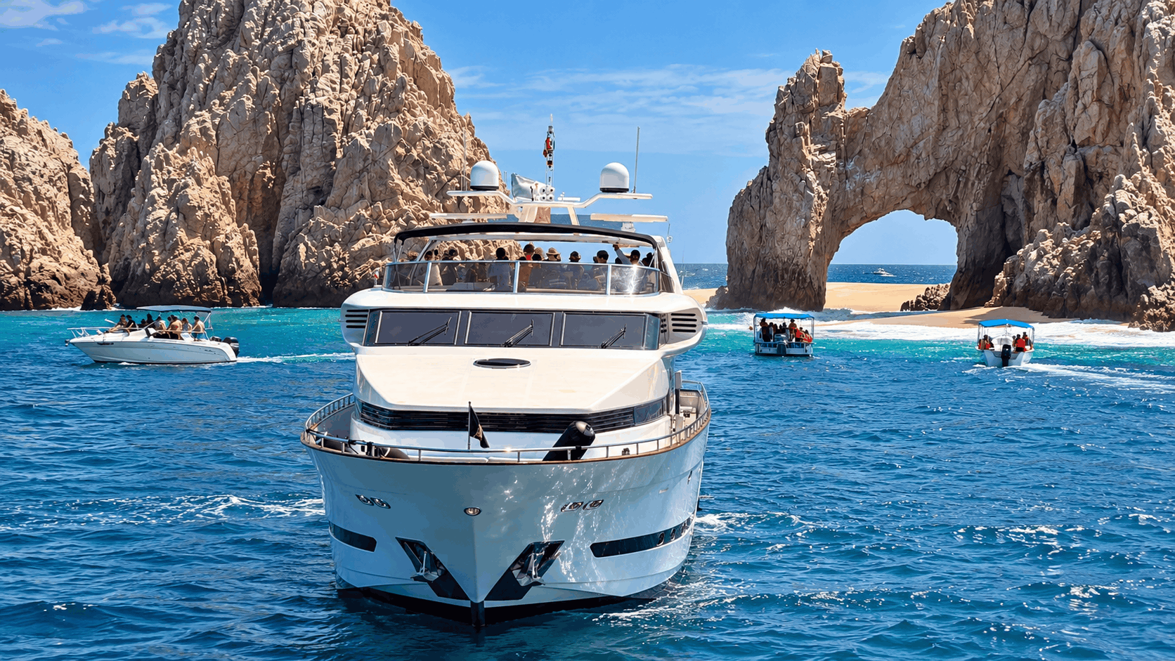 110ft Mega Yacht Cabo San Lucas – Charter up to 35 Guests