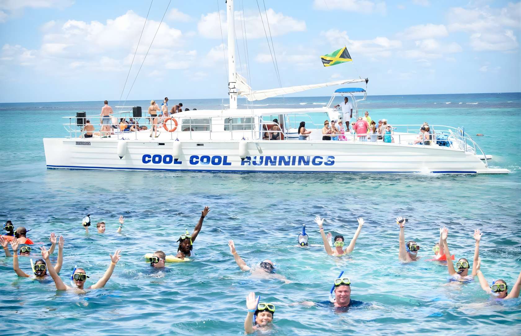 Private Dunn’s River Falls Catamaran Charter & Snorkel