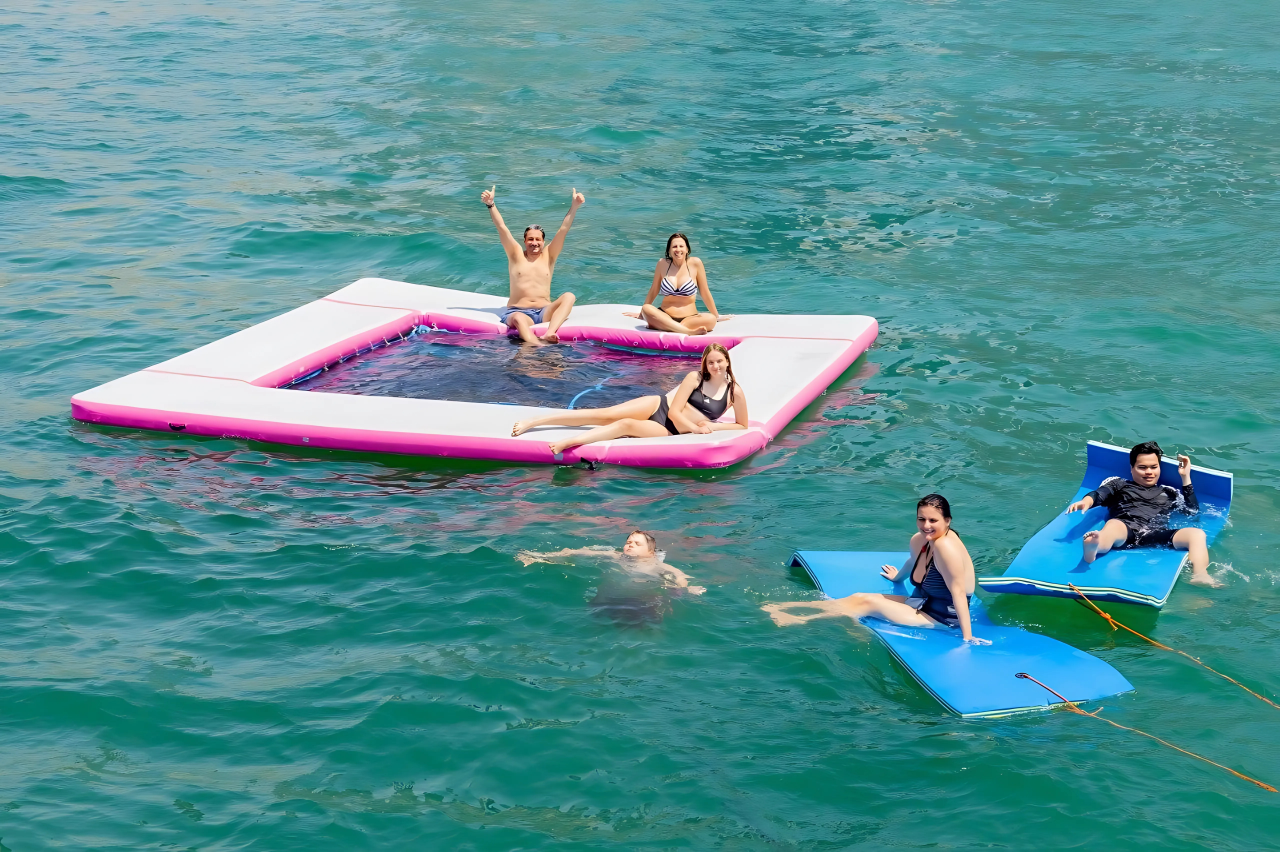 Dubai Ride & Slide Shared Yacht Cruise – 3h Watersports & BBQ