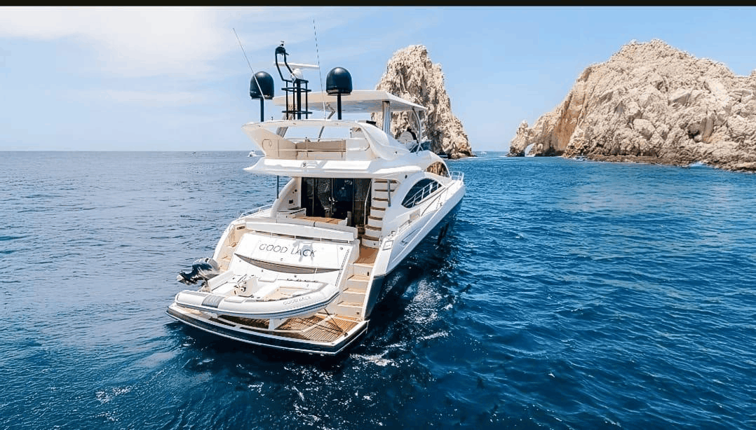 75ft Sunseeker Cabo San Lucas Yacht Rental – All-Inclusive