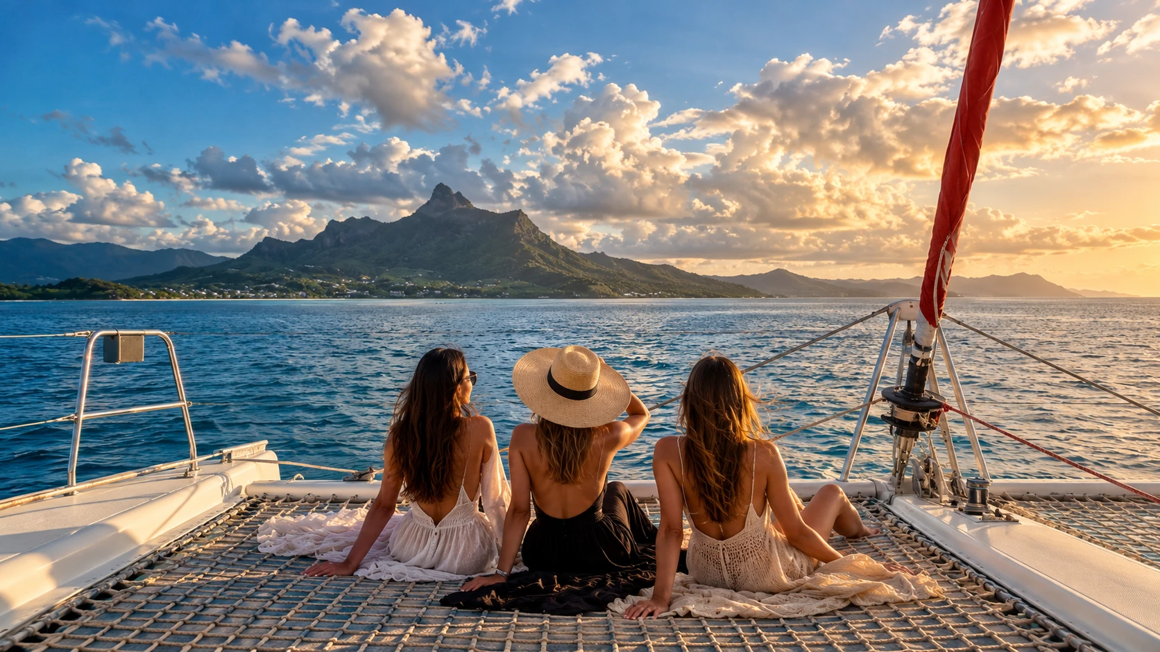 Private Catamaran Charter Mauritius: Ile aux Cerfs, Your Group Only