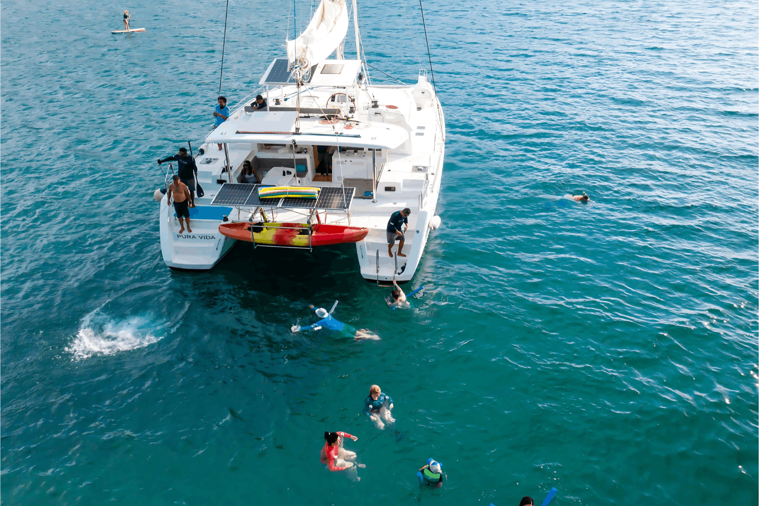 Shared Catamaran – Playa Flamingo – Morning