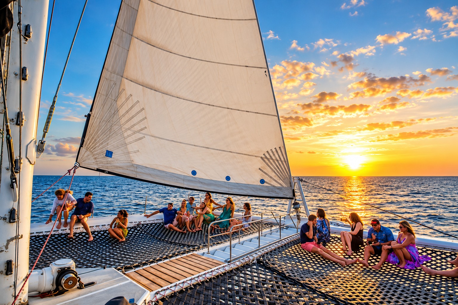 Curaçao Sunset Sailing Cruise