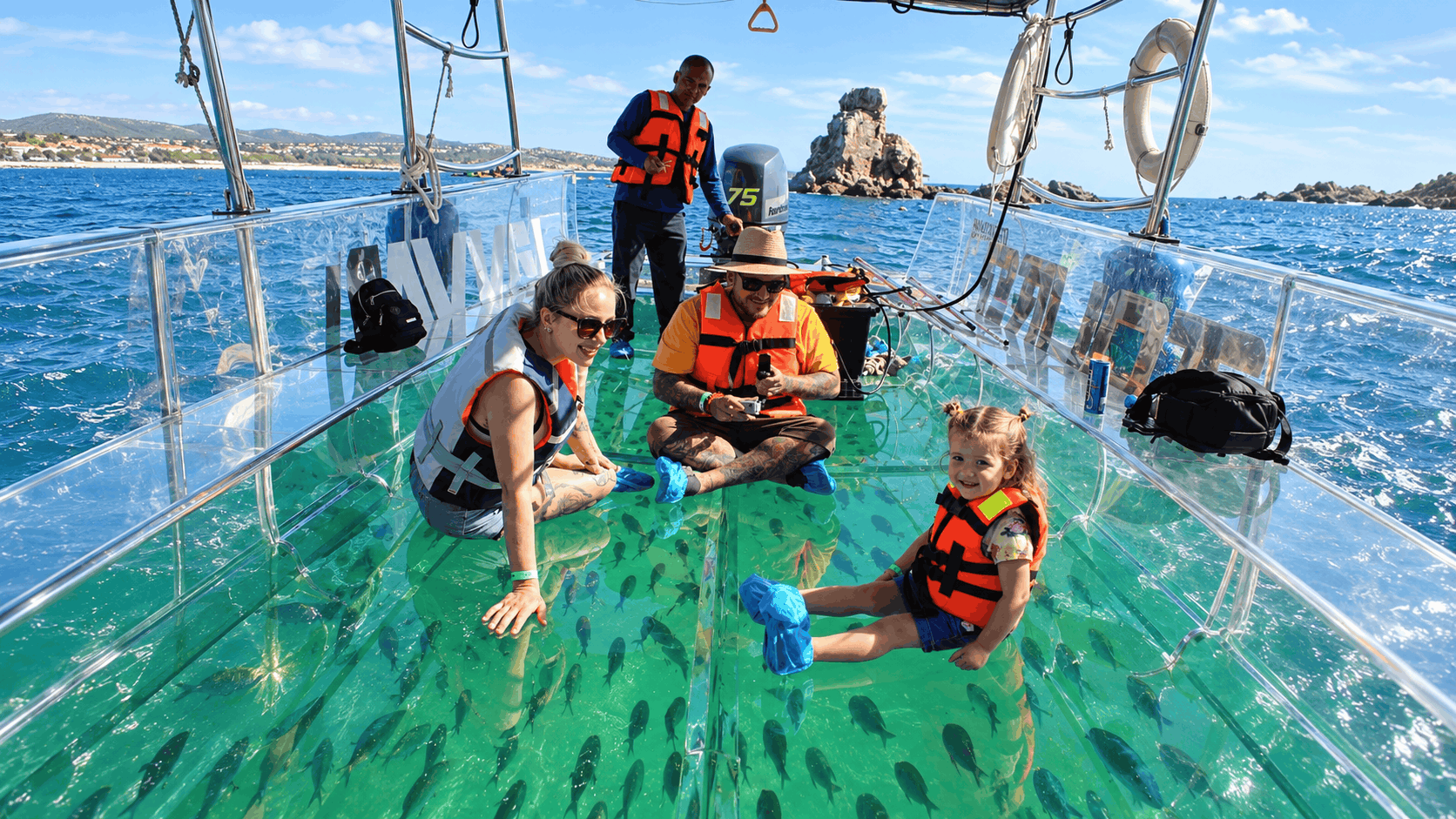 Cabo San Lucas Clear Boat Tour to the Arch