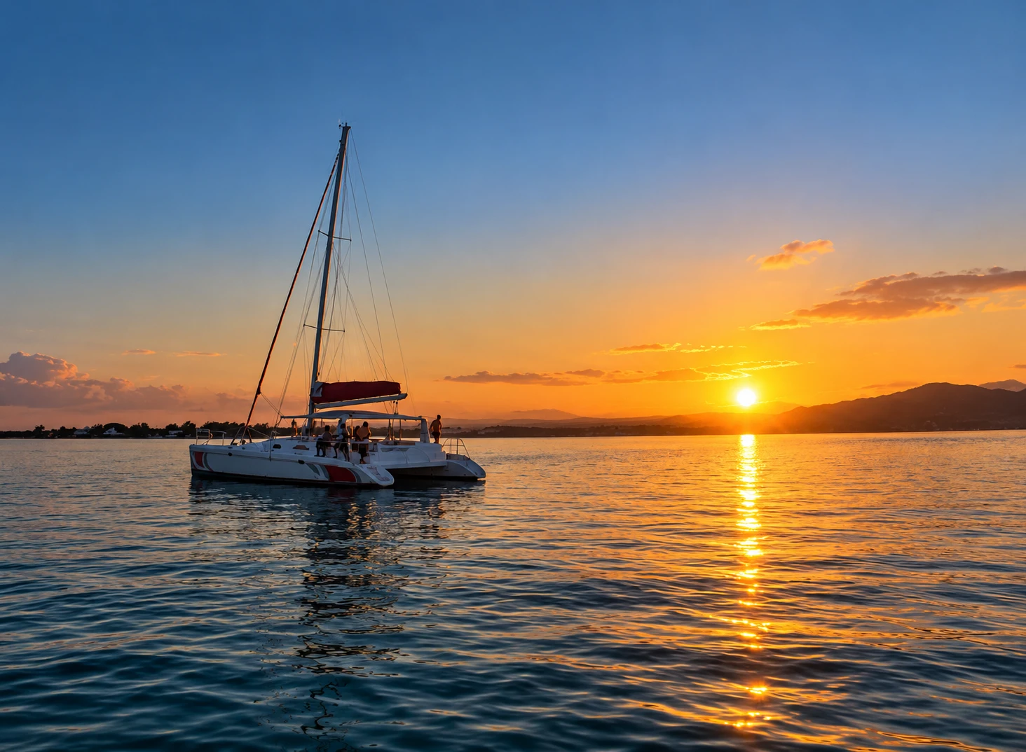Private Catamaran Charter Mauritius: Ile aux Cerfs, Your Group Only