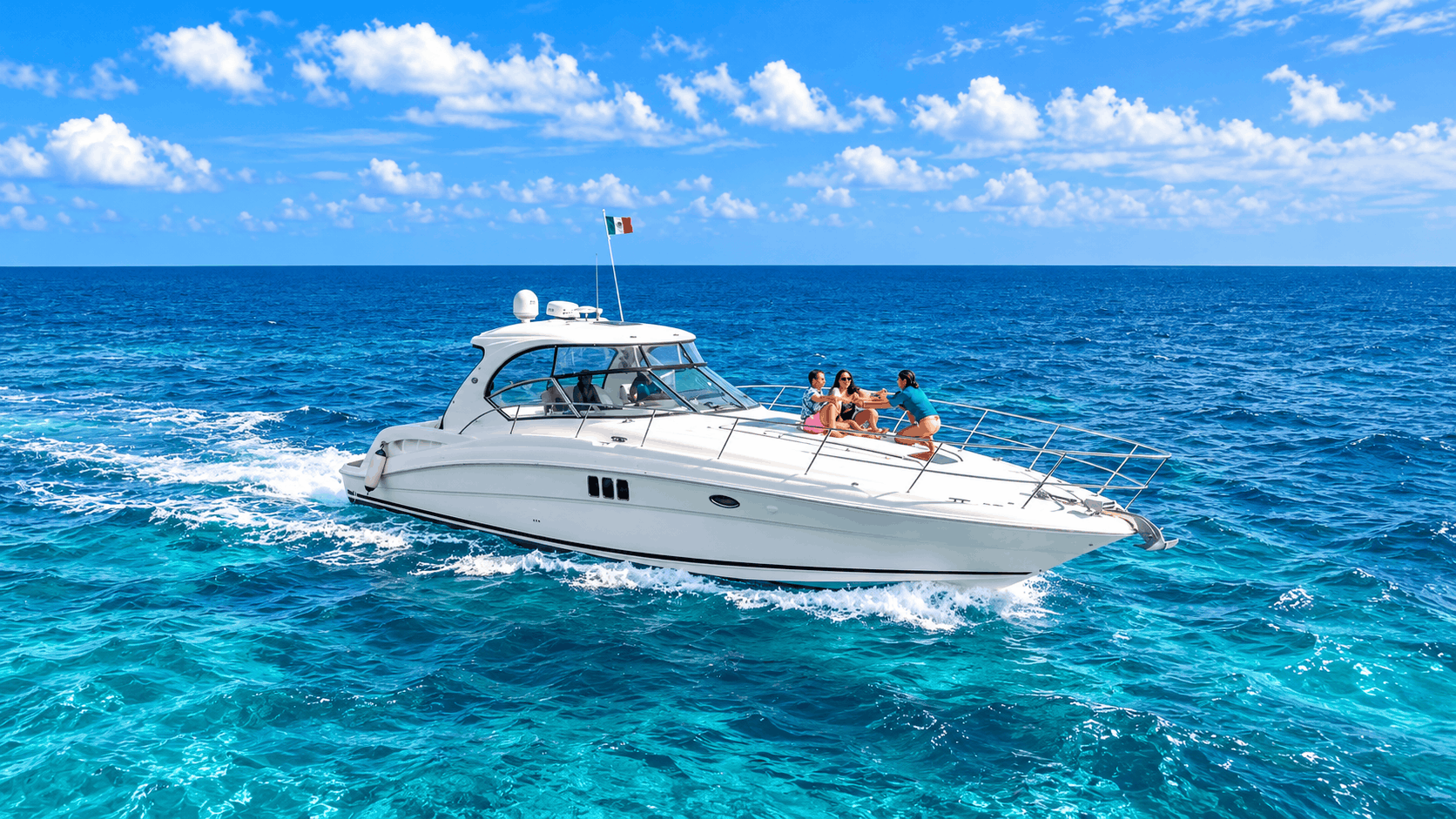 Cozumel Private Yacht Charter — Up to 14 Guests