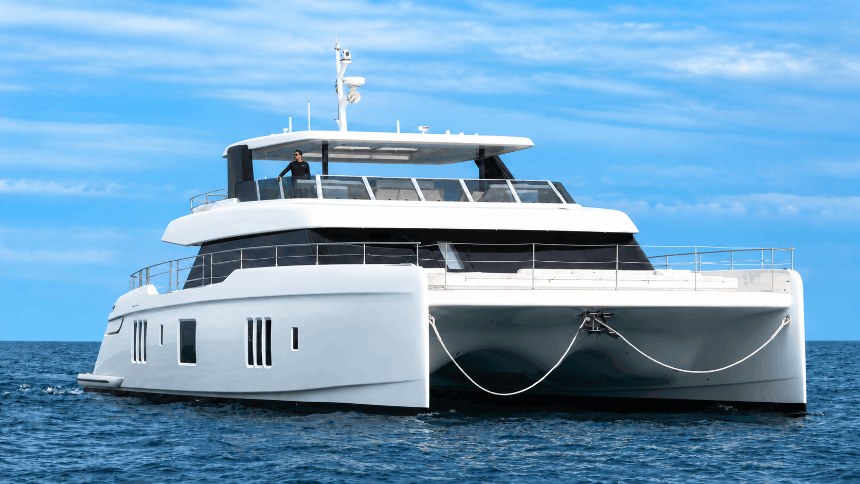80ft Sunreef Luxury Cabo Catamaran Rental – Jet Ski & Seabob