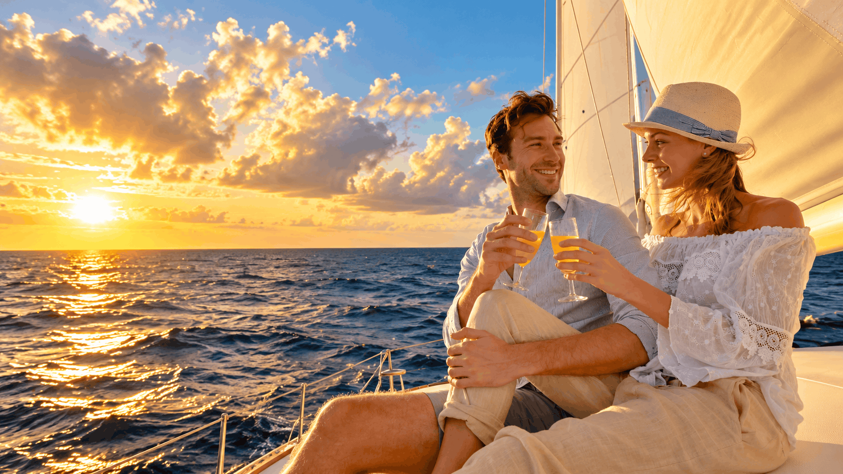Cancun Sunset Catamaran Cruise — Open Bar Sail