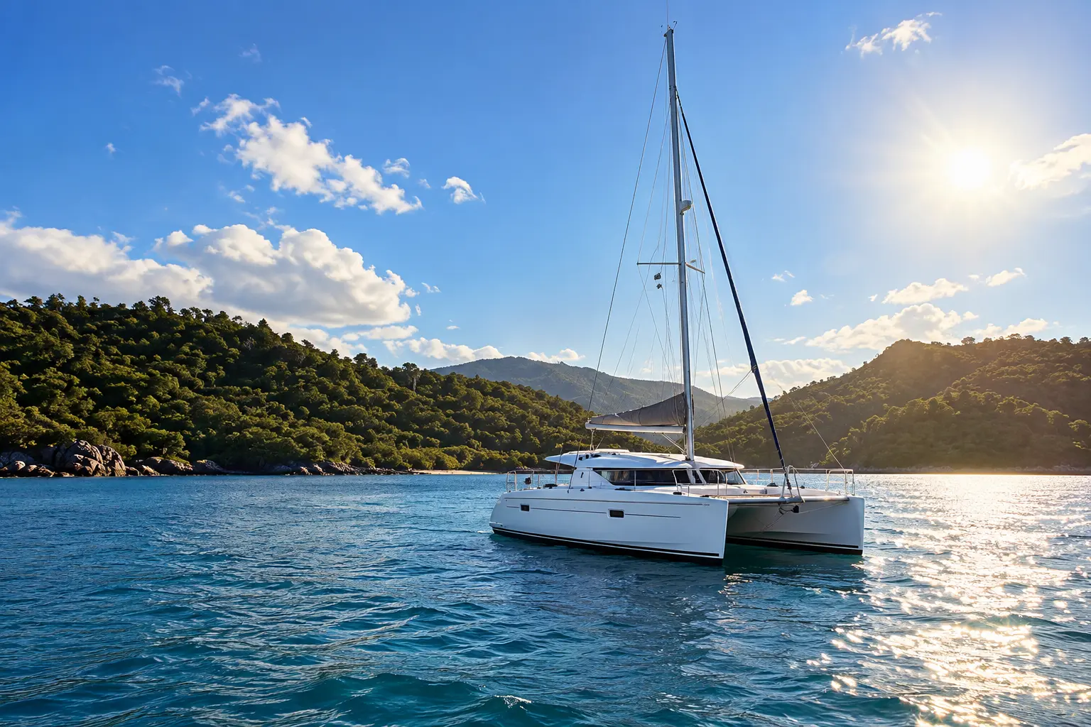 Private Sunset Catamaran Sail to Playa Blanca