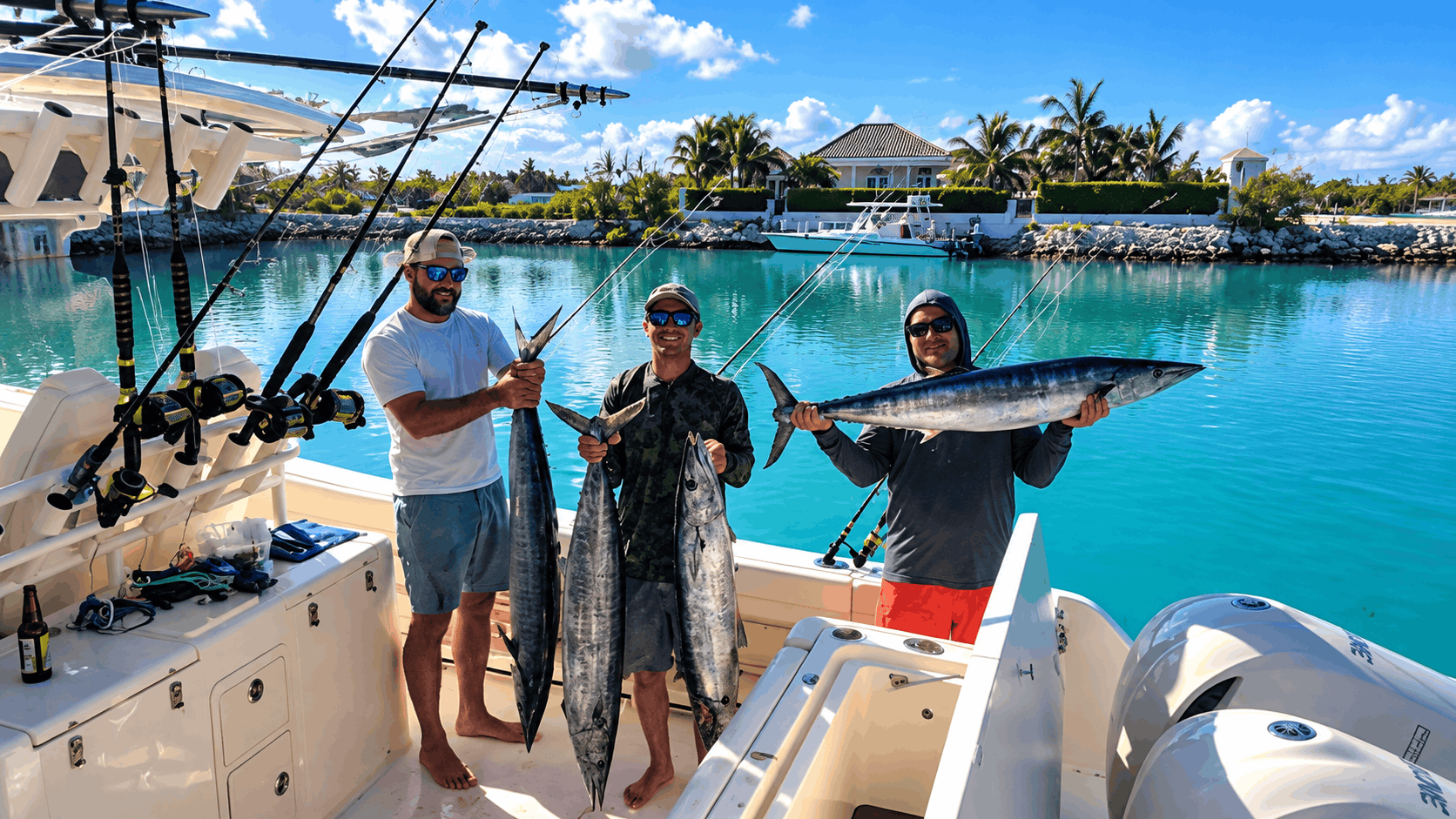 Turks and Caicos Private Fishing Charter & Island Adventure