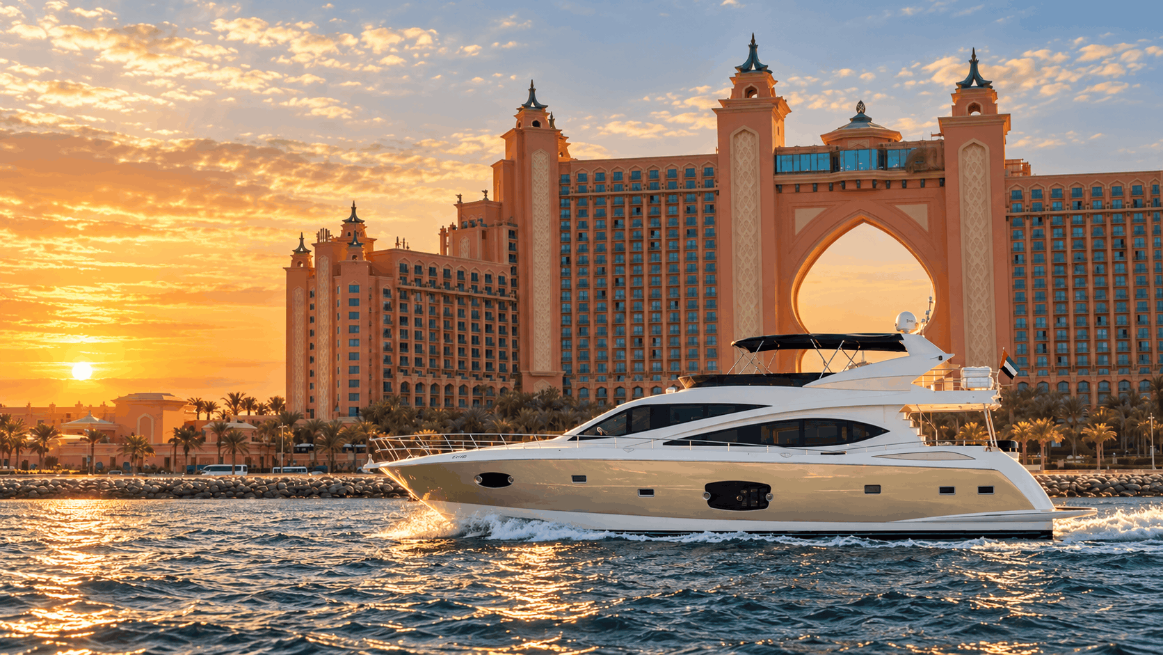Private 76ft Superyacht Charter Dubai – Jumeirah Beach Cruise, 45 Guests