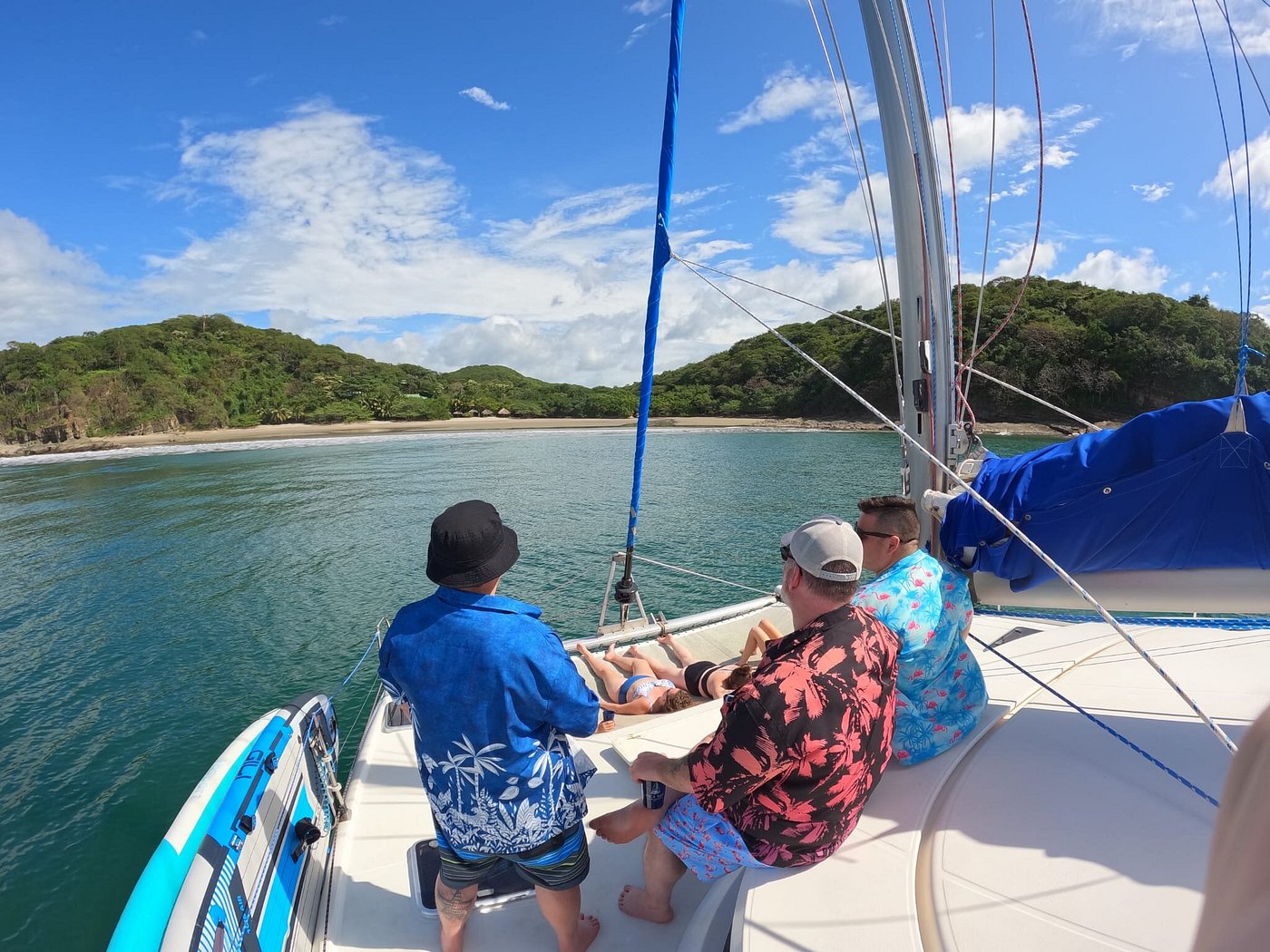 Private Morning Catamaran Sail to Playa Blanca