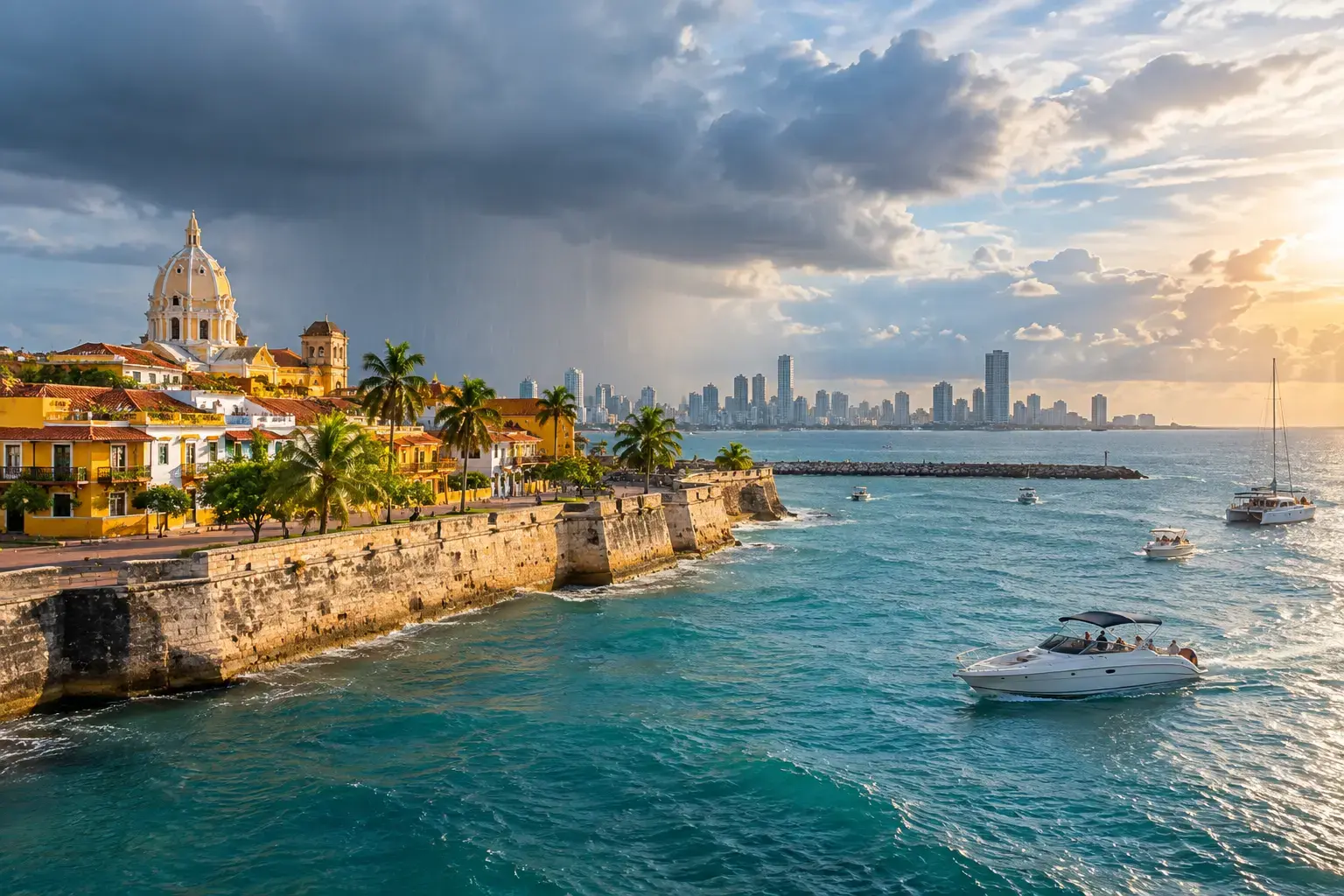 Cartagena weather in November guide.