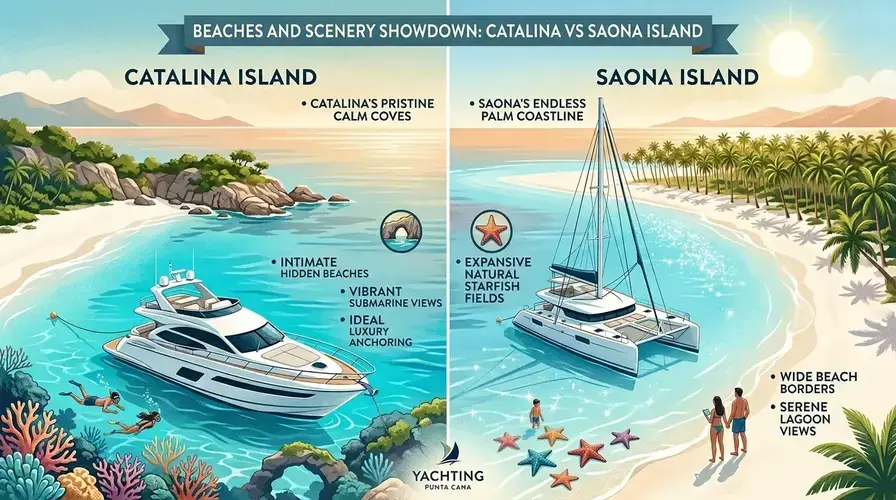 Beaches and Scenery Showdown Catalina vs Saona Island