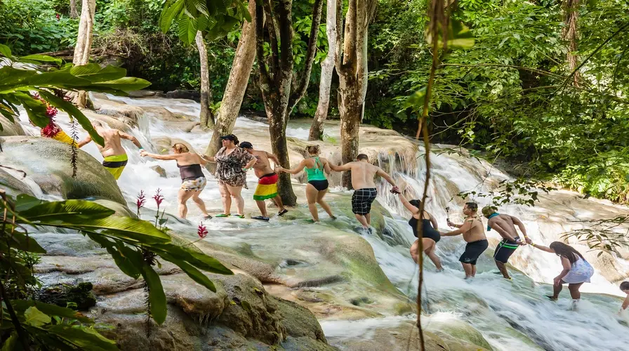 Fact 7 Our Waterfalls Empty Directly into the Sea - Fun Facts About Jamaica