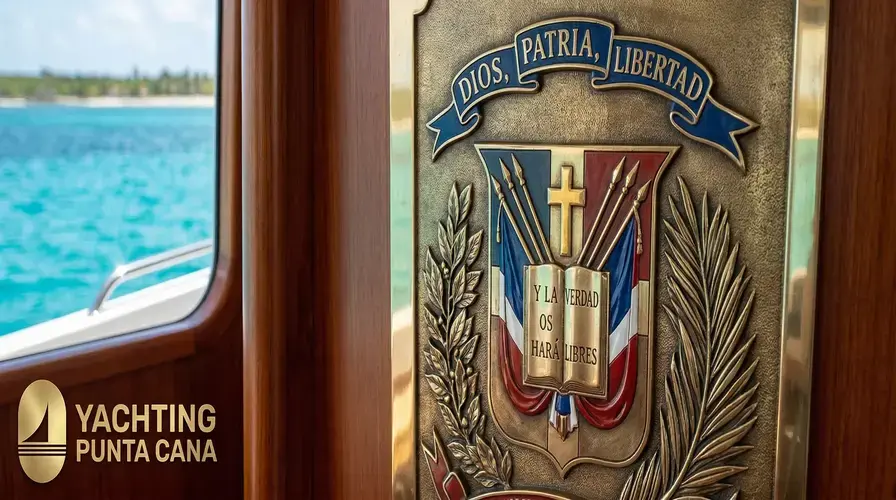The Dominican Coat of Arms A Unique Global Symbol - Dominican Republic Flag