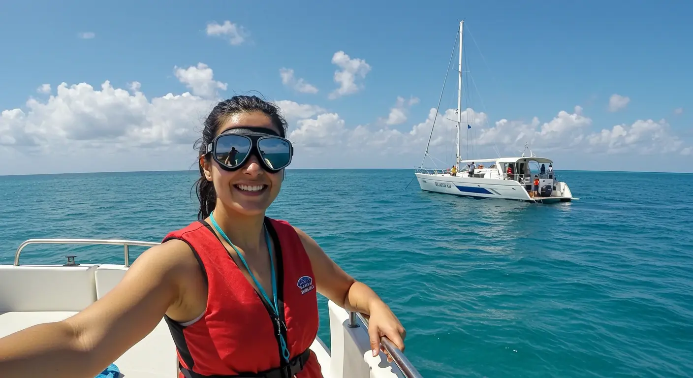 Snorkeling on a Catamaran Cruise